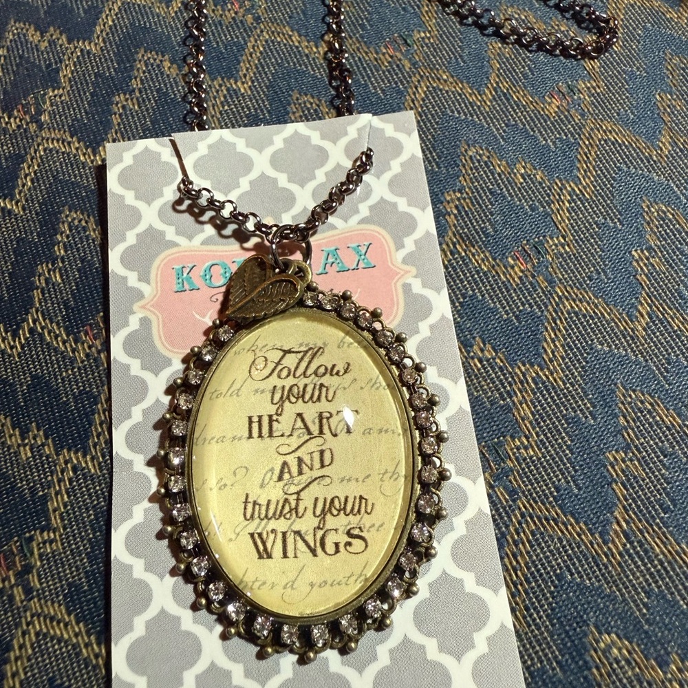 Inspirational Pendant Necklace